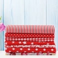 thumbnail image 3 of Rdeghly 7pcs 50*50cm Cotton Fabric DIY Assorted Squares Pre-Cut Bedding Kit Quarters Bundle, DIY Assorted Cotton Fabric, Cotton Fabric Pre-Cut Bedding, 3 of 8