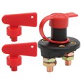 thumbnail image 2 of Car Battery Disconnect Switch, Brass Terminal Cars Power Off Switches DC 12V-24V No Electric Leakage  For Boat, 2 of 8