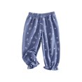thumbnail image 1 of JMYHOAM Rentrée des Classes Pantalons en Lin pour Garçons Été Décontracté Pantalons d'Été pour Garçons Coton Lin à Bretelles Imprimé Pantalons Anti-Moustiques, 1 of 7