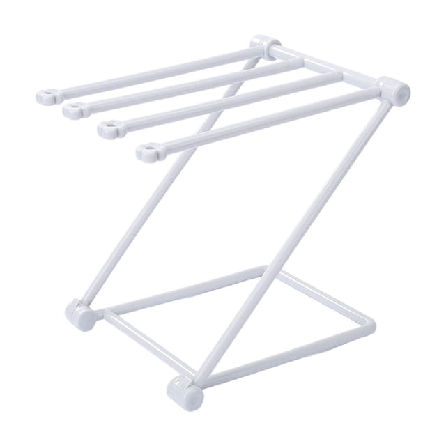 Storage Rack Folding Fabric Vertical Light Kitchen Countertop Kitchen Cloth And Support For Towels For Efficient Organization Space Saving
