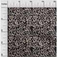 thumbnail image 2 of oneOone Cotton Flex Black Fabric Asian Block Craft Projects Decor Fabric Printed By The Yard 40 Inch Wide, 2 of 4