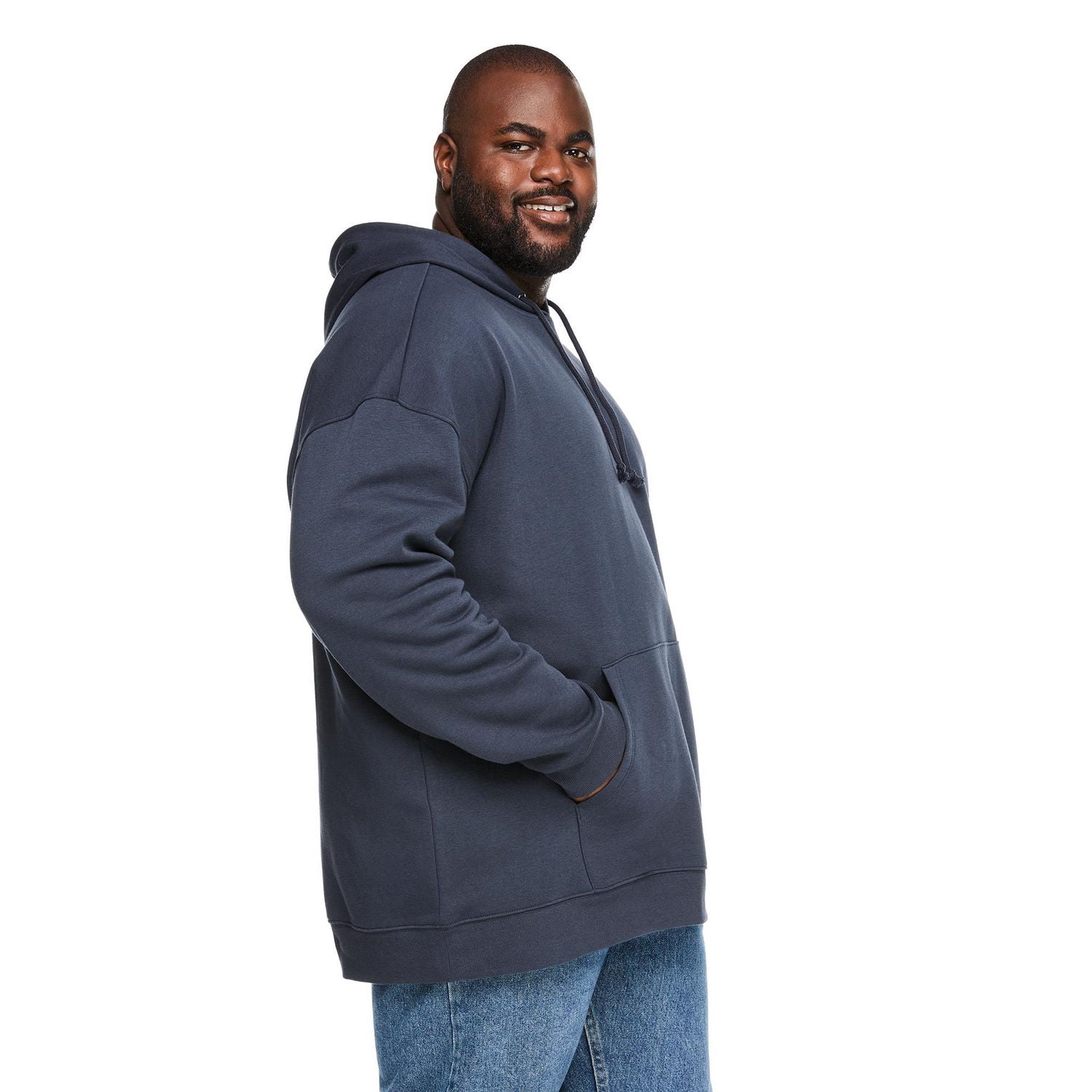 George Big Men's Fleece Hoodie