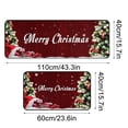 thumbnail image 2 of Christmas Kitchen Mats for Floor,Christmas Kitchen Rugs Set of 2,Christmas Kitchen Rugs and Mats for Floor Non-Slip Backing Mat,Christmas Kitchen Decor,Anti Fatigue Kitchen Rug with Runner, 2 of 8