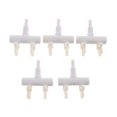 thumbnail image 2 of MERIGLARE 5Pcs Tank Airline Oxygen Pump Connector Pipe Joint Splitter With Switch 2 2 Holes, 2 of 9