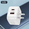 thumbnail image 2 of Lksixu 20W Fast Charger, Port PD Power Delivery Quick Charger 3.0 Wall Charger Block Plug For All Phone InCar Adapter Electronics for Home Office School, 2 of 7