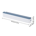 thumbnail image 2 of 2-in-1 Cling Film Dispenser with Slide Cutter – Aluminum Foil & Plastic Wrap Organizer for Kitchen – Easy-Cut Design for Baking Paper, Food Wrap & Tin Foil, 2 of 6