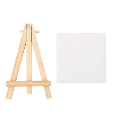 Wood Display Easel Kit Mini Easel, Portable Design Wood Painting Stand, Drawing Craft, Sturdy for Art for Crafts