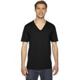 thumbnail image 1 of American Apparel T-Shirt Unisexe à Manches Courtes Col en V, 2TG, Noir, 1 of 1