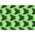 thumbnail image 1 of Ahgly Company Machine Washable Indoor Rectangle Transitional Deep Emerald Green Area Rugs, 6' x 9', 1 of 7