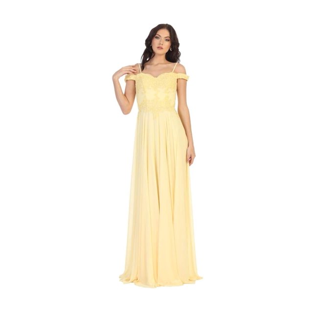 Off Shoulder Bridesmaids Dress