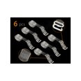 thumbnail image 2 of INSPIRE CHIC Women's Non-Slip Clear Bra Strap Replacement Invisible Shoulder Straps, 2 of 5