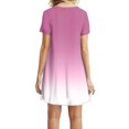thumbnail image 4 of TJAZFJPA Robe d'Automne Femmes Robes d'Été Décontractées Manches Courtes Robes d'Été T-Shirt Décontractées Jupes de Plage Mini Robes Noires Robe Formelle Maxi Robes d'Été pour Femmes, 4 of 5