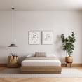thumbnail image 4 of Nexera Milano King Platform Bed Frame, Brown Oak, 4 of 7