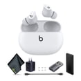 thumbnail image 1 of Beats Studio Écouteurs Intra-Auriculaires True Wireless à Réduction de Bruit (Blanc) avec Accessoires, 1 of 7