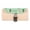 L, variante sur Tapis de Pique-Nique de Plage Mini, Napperon d'Extérieur pour Camping, Barbecues et Réunions de Famille, Conception Portable et Légère pour Activités de Plein Air, Ensemble de Tapis de Table à Manger pour 6, Tapis d'Assiette Rond à Imprimé Floral
