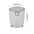 thumbnail image 3 of Aodebiao Mini Trash Can for Desk Small Garbage Bin with Lid Multifunctional Storage Basket for Home Office Living Room Bedroom Countertop Waste Bin Compact Plastic Organizer, 3 of 6