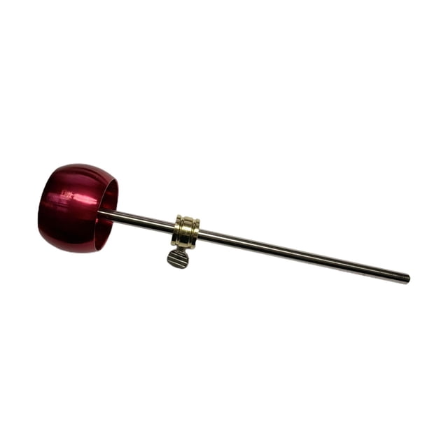 Ruiboury Bass Drum Pedal Professional Replacement for Percussion Red Instrument Red length 19.5cm
