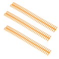 thumbnail image 1 of Loose Leaf Rings, Easy To Install Plastic Binding Spine With 12mm Inner Diameter For Home Or School Use Orange, 1 of 8