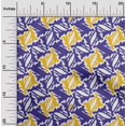 thumbnail image 2 of oneOone Rayon Dark Blue Fabric Abstracts Craft Projects Decor Fabric Printed By The Yard 56 Inch Wide, 2 of 4