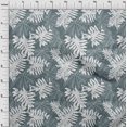 thumbnail image 4 of oneOone Georgette Viscose Gray Fabric Tropical Craft Projects Decor Fabric Printed By The Yard 42 Inch Wide, 4 of 4