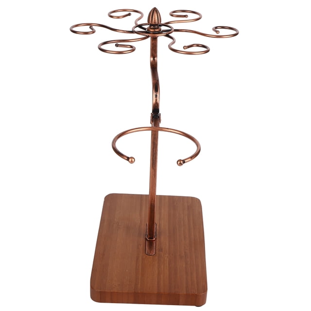 Desktop Wine Glass Holder Multifunction Goblet Drying Rack Kitchen Bar Restaurant