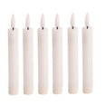 thumbnail image 4 of 6x LED Pillar Candles Tabletop Decoration Decorative Candles for Holiday Wedding White, 4 of 9