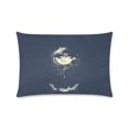 thumbnail image 1 of BOSDECO Climb Toward The Moon Deisign Pillowcase Pillow Cover Two Sides Printing 20x30 inches, 1 of 1