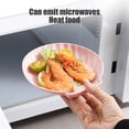 thumbnail image 4 of Reusable Square Plates, Wheat Straw Dinnerware, Dishwasher Reliable, Microwave Reliable, Unbreakable Design, for Everyday Meals, Snacks, Indoor Outdoor Use, 4 of 8