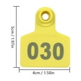 thumbnail image 3 of Livestock Ear Tags for Identification, Waterproof and Rust-Resistant, Multiple Sizes Available, 3 of 8