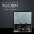 thumbnail image 4 of Ivation 12 Bottle Compressor Wine Cooler Refrigerator W/Lock, Silver, 4 of 8