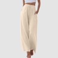 thumbnail image 2 of Women Pants Bell Bottoms Multi Colored Slim Trousers Ladies Work Leggings, 2 of 5