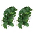 thumbnail image 4 of Ccdes Lifelike Plastic Plant, Artificial Reptile Plant 2PCS For Reptile Pet Nests For Fish Tanks, 4 of 8
