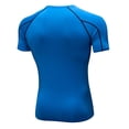 thumbnail image 3 of cfhntfmh Men's Shirt Short Sleeve Athletic Base Layer Sports T Shirts Workout Tops for Men Summer Basic Tee, 3 of 6