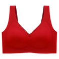 thumbnail image 1 of Plebaso Women's Wireless T Shirt Bras Seamless Full Coverage Bralettes Ladies Wide Strap Everyday Bras, 1 of 7