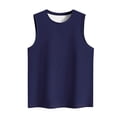 thumbnail image 4 of Erwazi Débardeurs d'Été pour Femmes Grande Taille Col Rond Sans Manches Chandails Basiques pour Femmes T-Shirts Décontractés Amples, 4 of 4