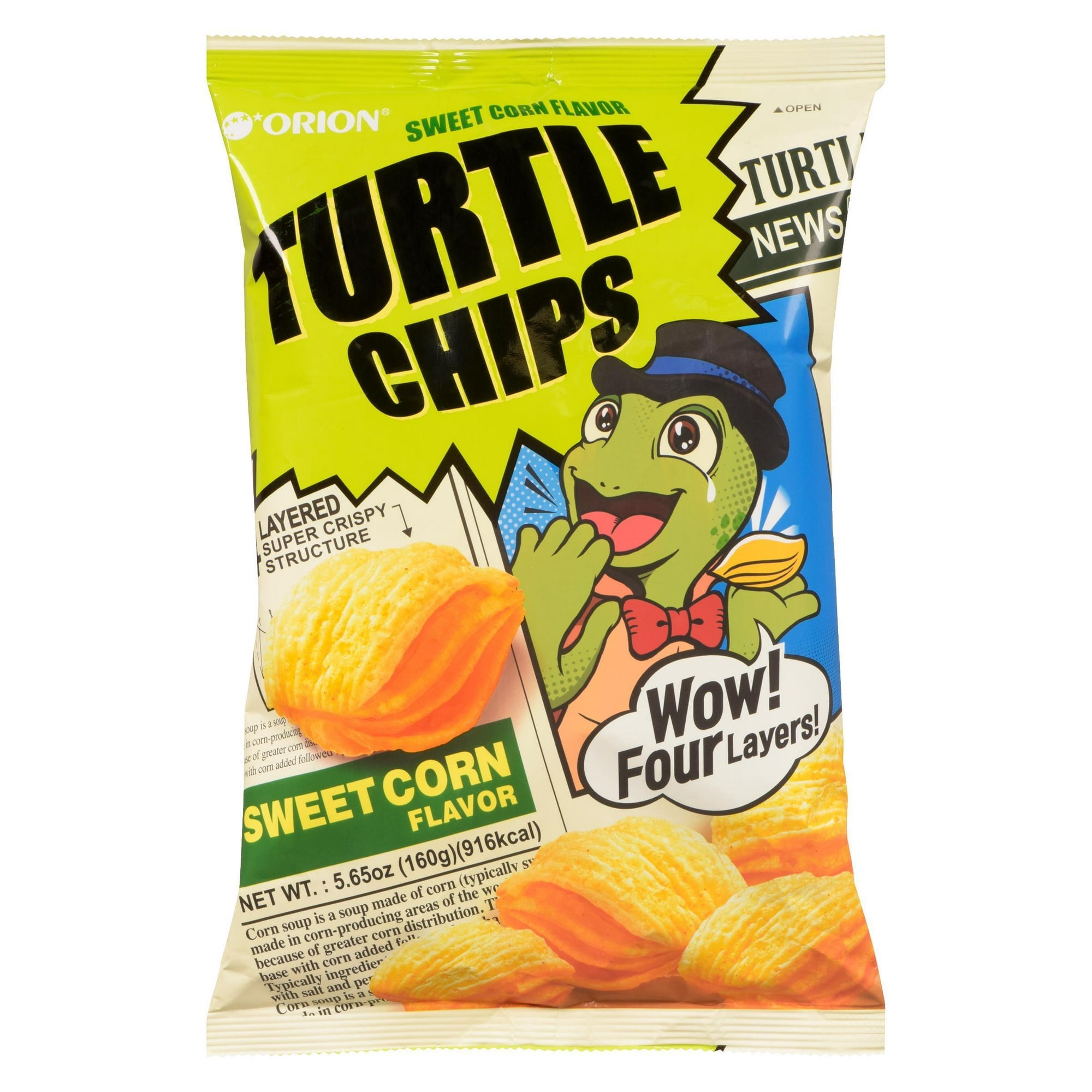 ORION Turtle Chips Sweet Corn