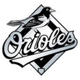 thumbnail image 1 of Baltimore Orioles Auto Emblem - Silver, 1 of 2