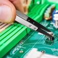 thumbnail image 2 of Anti-Static Tweezers Maintenance Industrial Precision Curved Straight Tweezers, 2 of 8