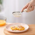 thumbnail image 3 of Stainless Steel Fine Mesh Sifter for Flour and Powdered Sugar – 10.24 in x 3.54 in x 1.18 in Kitchen Tool Set, 3 of 6