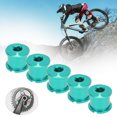thumbnail image 4 of Vis de Disque de Vélo de Route en Aluminium 7075, Résistance à l'Usure CNC, Doubles Pignons Robustes pour Cyclisme Vert, 4 of 8
