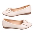 thumbnail image 1 of LSLJS Talon Plat Incliné Pointu Chaussures Simples pour Femmes Amour Semelle Arquée Peu Profonde Chaussures de Travail, Chaussures Simples pour Femmes, 1 of 5