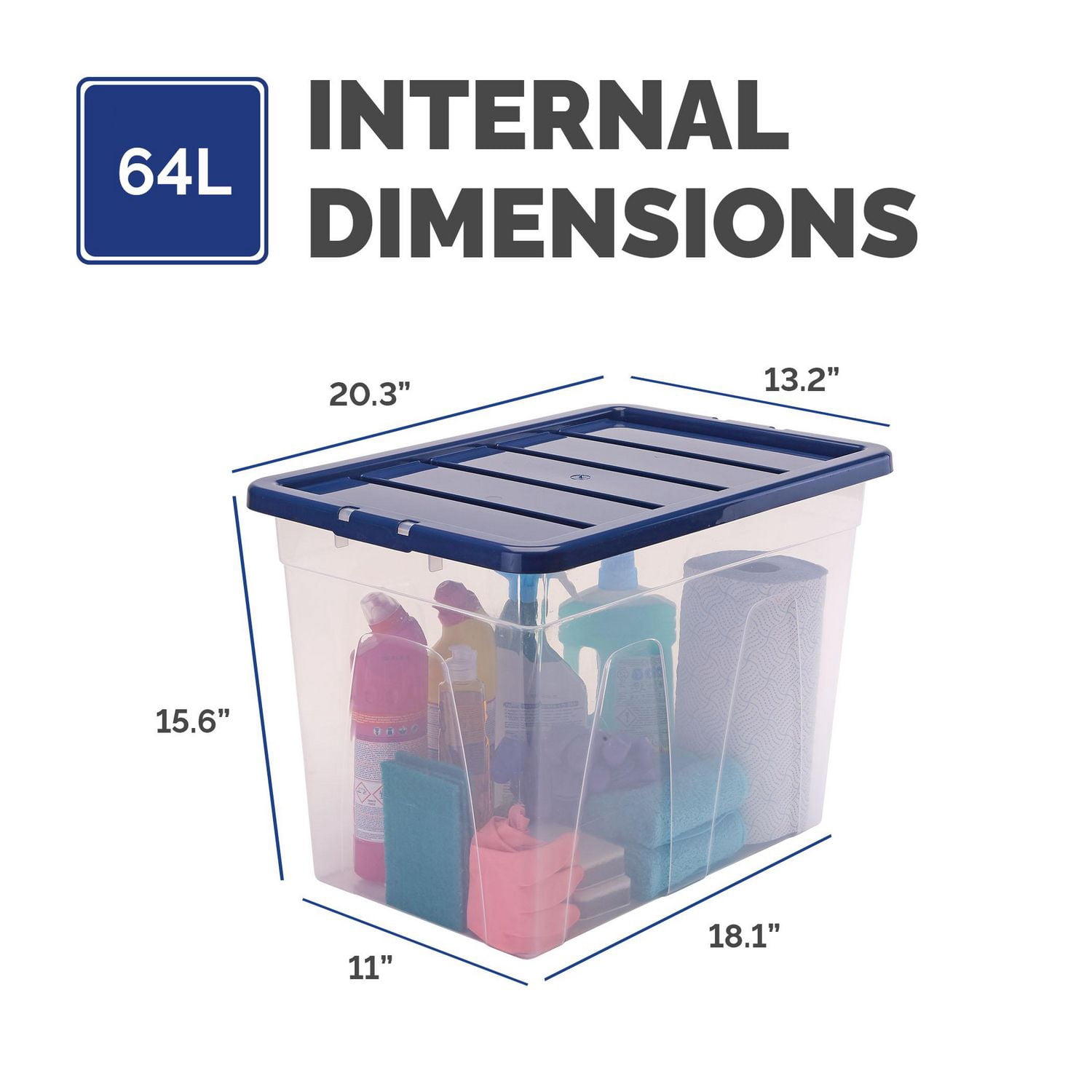 Bankers Box 64L Nestable Box
