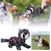 Indestructible Dog Toy Bear Dog Toy Indestructible for Aggressive Chewers Squeaky Bear Dog Toy for Dogs