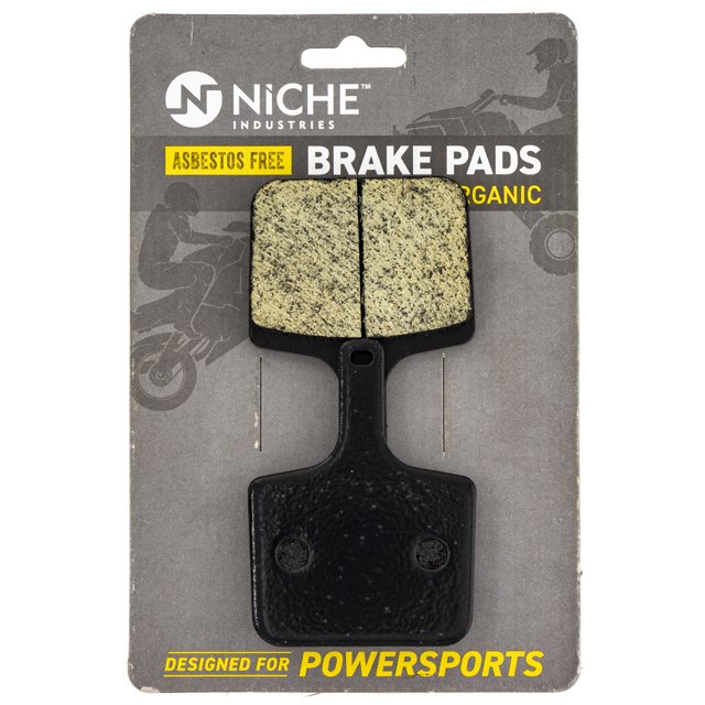 Niche Brake Pad Set for Polaris Indy 850 800 Switchback 600 Rear Organic 519-KPA2673D