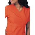 thumbnail image 3 of Sivvan Women's Scrub Set, Mock Wrap Top & Multi Pocket Cargo Pants, Available in 15 Colors, 3 of 6