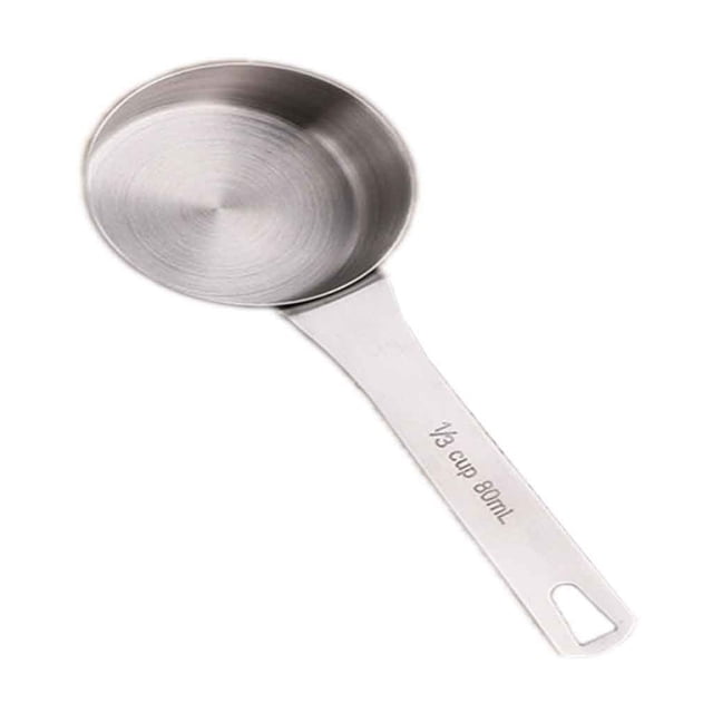 Amzcrzy Kitchen Appliances 304 Stainless Steel Coffee Powder Spoon With Graduation 30Ml80Ml Kitchen Baking Tools Coffee Measuring Spoon Tableware Spoon Kitchen Utensils Set Kitchen Gadgets