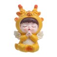 thumbnail image 2 of TIMIFIS Vehicle Decorations Car Mounted Year Car Center Console Decoration Cute Shaking Head Tabletop Decoration Beautiful Meaning for The Year of The Car Accessories, 2 of 6