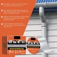 thumbnail image 4 of CQCYD Butyl Tape Waterproofing, Aluminum Foil Waterproof Tape for Roof Leak Repair, High Adhesive Moistureproof Sealant for Gutters Pipes RV Camper, DIY Waterproofing Membrane for Home Garage, 4 of 9