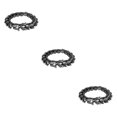 thumbnail image 1 of Thinsony Distinctive Gothic Punk Dragon Scale Bangle 48 inches Cool and Contemporary Black 7.48 Inch 3Set, 1 of 6