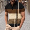 thumbnail image 1 of Weiqiqre Shirts T - Chemises pour Hommes T-Shirt à Manches Courtes à Blocs de Couleur Col Rond Chandail Décontracté Basique Chemises, 1 of 4